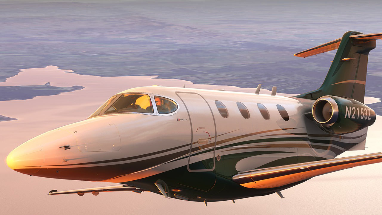 Microsoft Flight Simulator Beechcraft Premier IA Hero