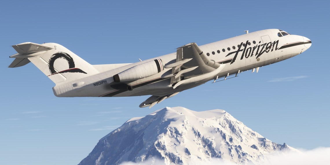 Microsoft Flight Simulator 2024 Fokker F28