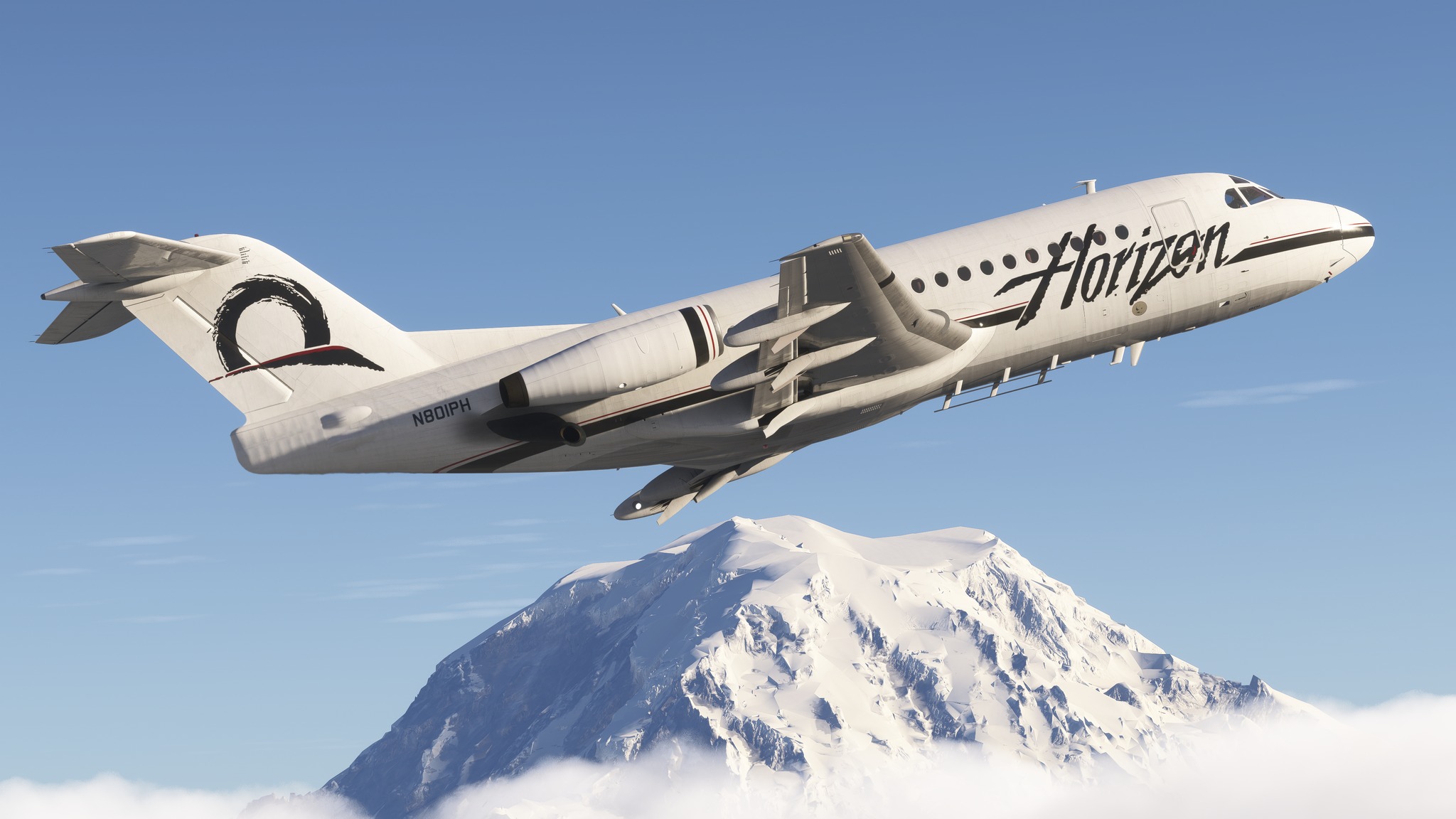Microsoft Flight Simulator 2024 Fokker F28