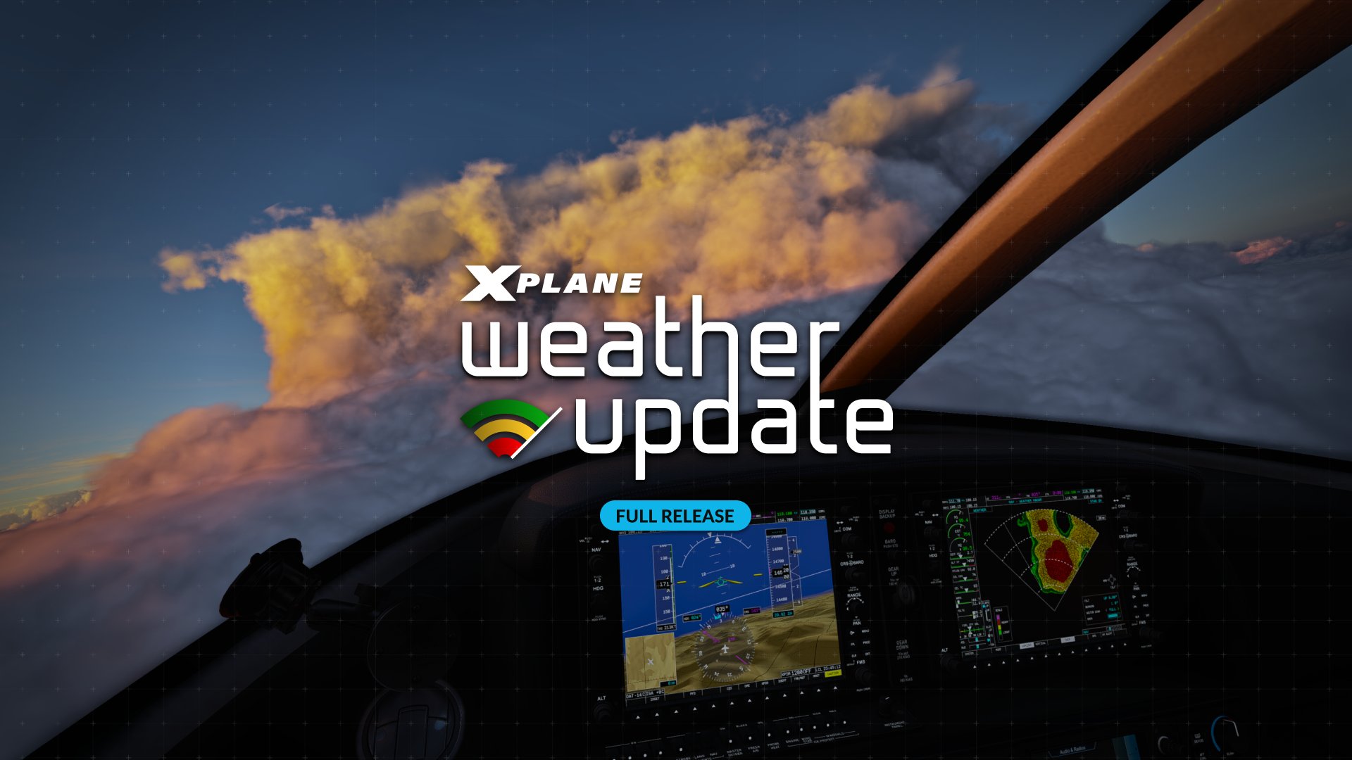 X-Plane 12.3.0 Weather Update Art
