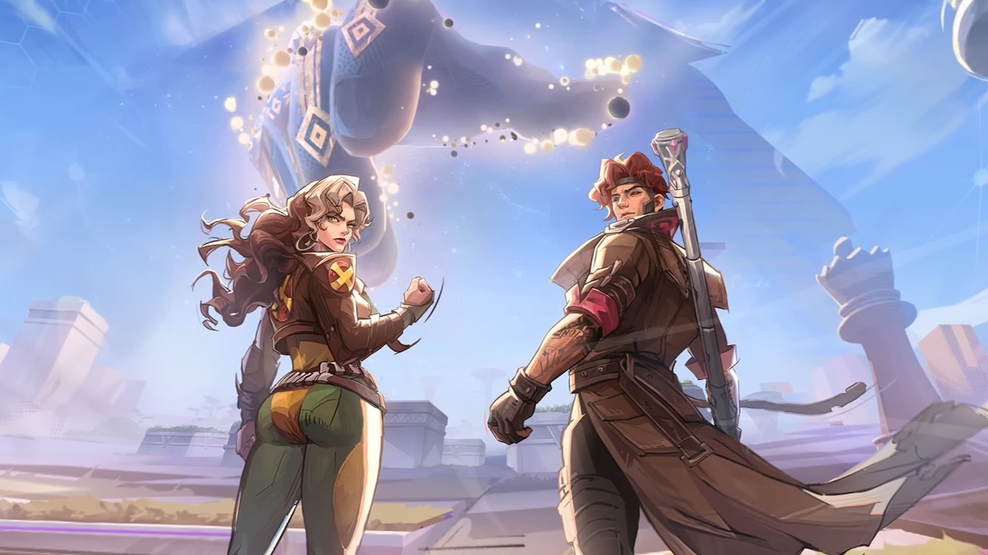 Marvel Rivals Gambit and Rogue