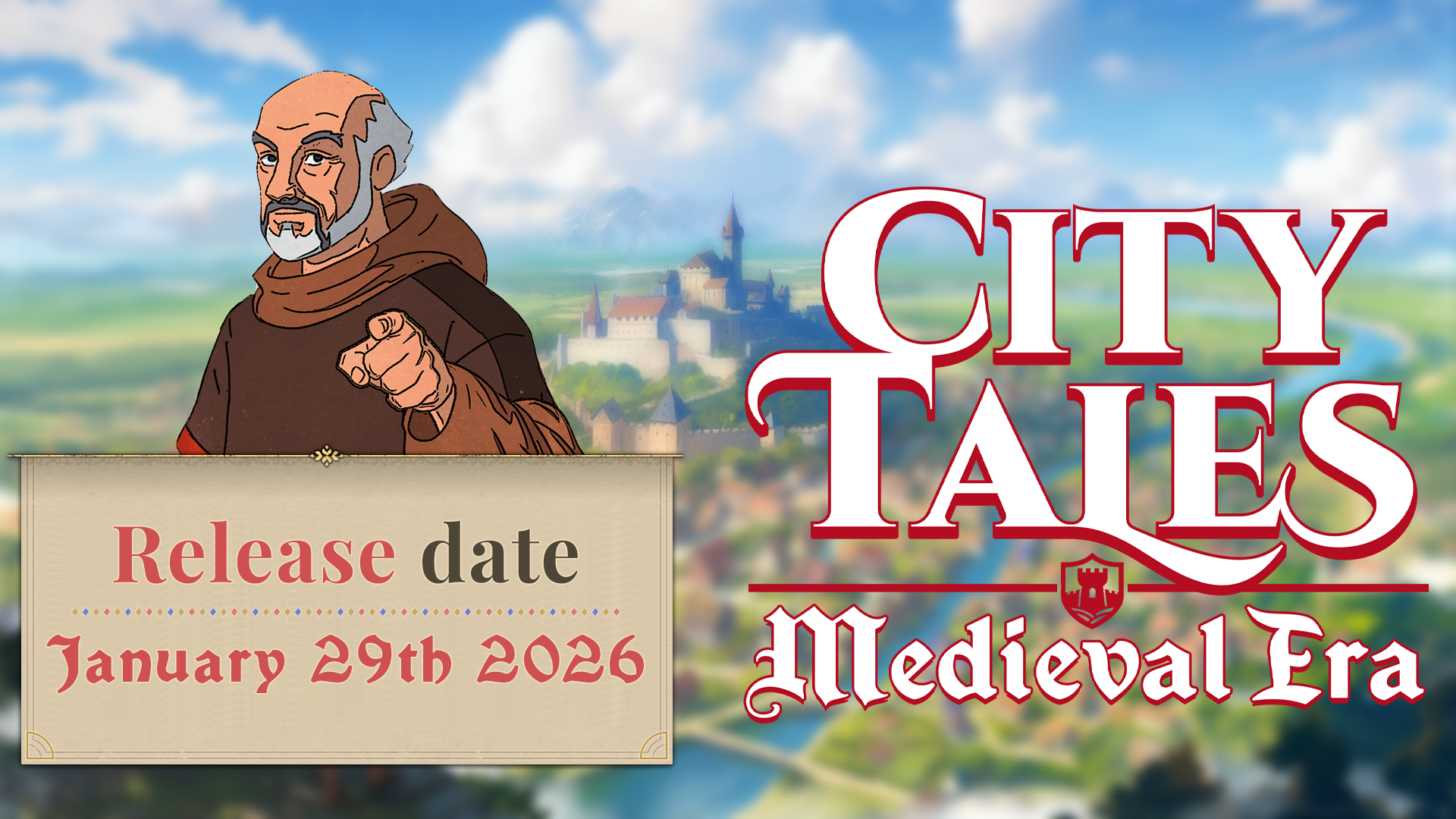 City Tales – Medieval Era 1.0 Release Date Announced
