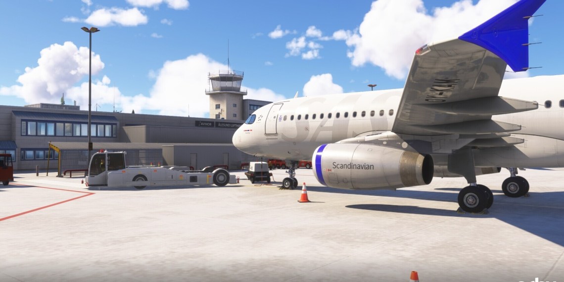 Microsoft Flight Simulator - Alesund Vigra Airport