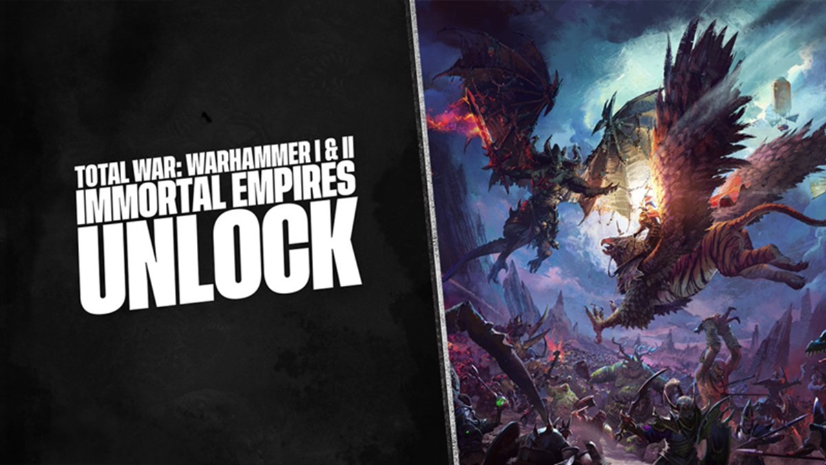 Immortal Empires Unlocked for Owners of Total War Warhammer I and II