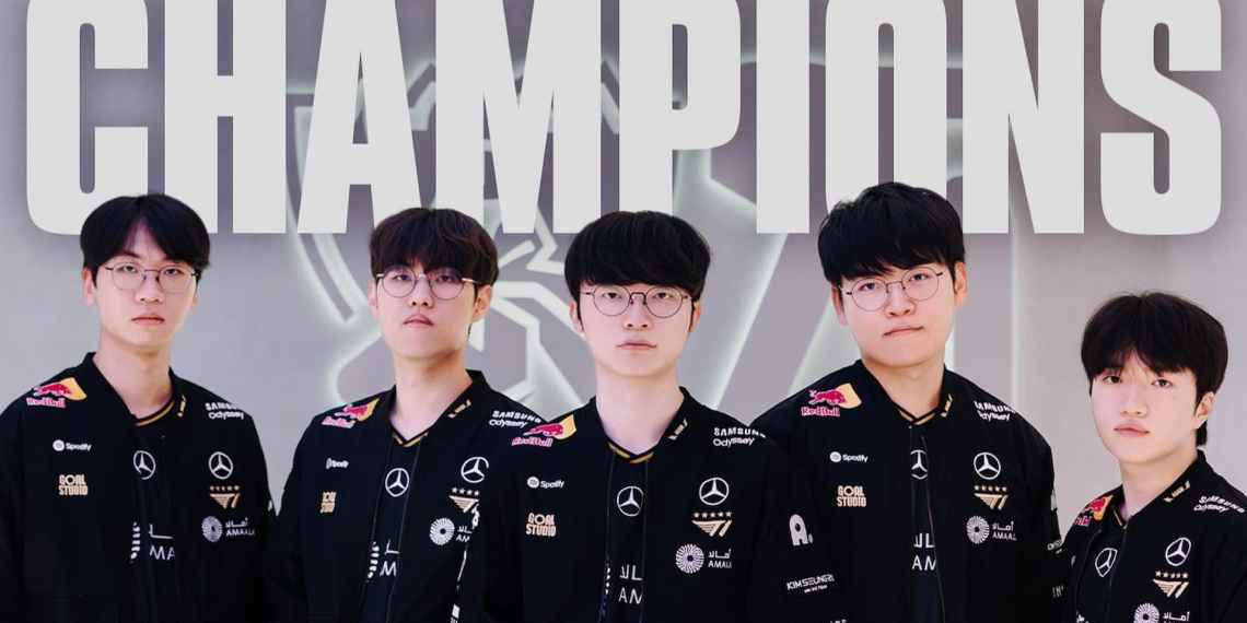 T1 Worlds 2025 Champions