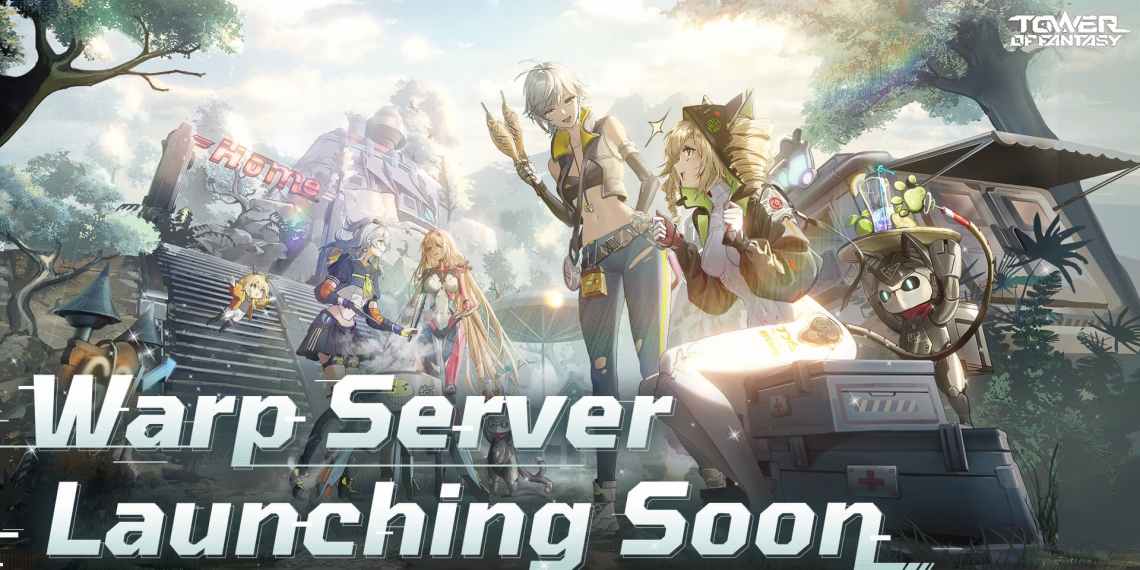 Tower of Fantasy Warp Server key art