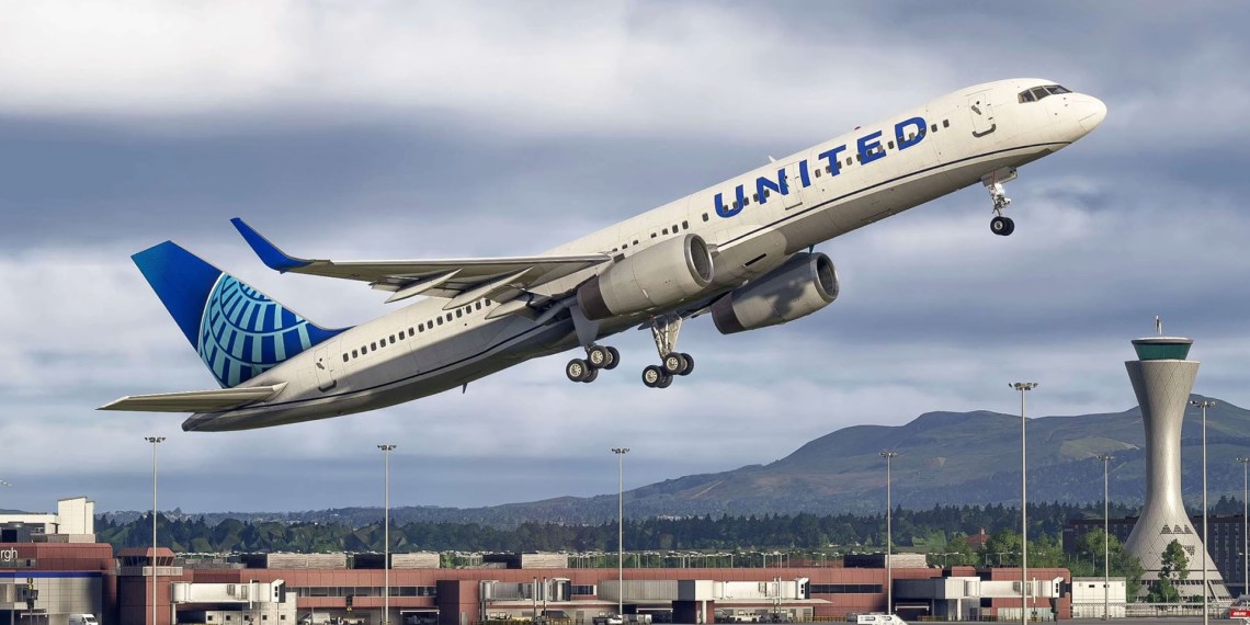 Microsoft Flight Simulator Boeing 757