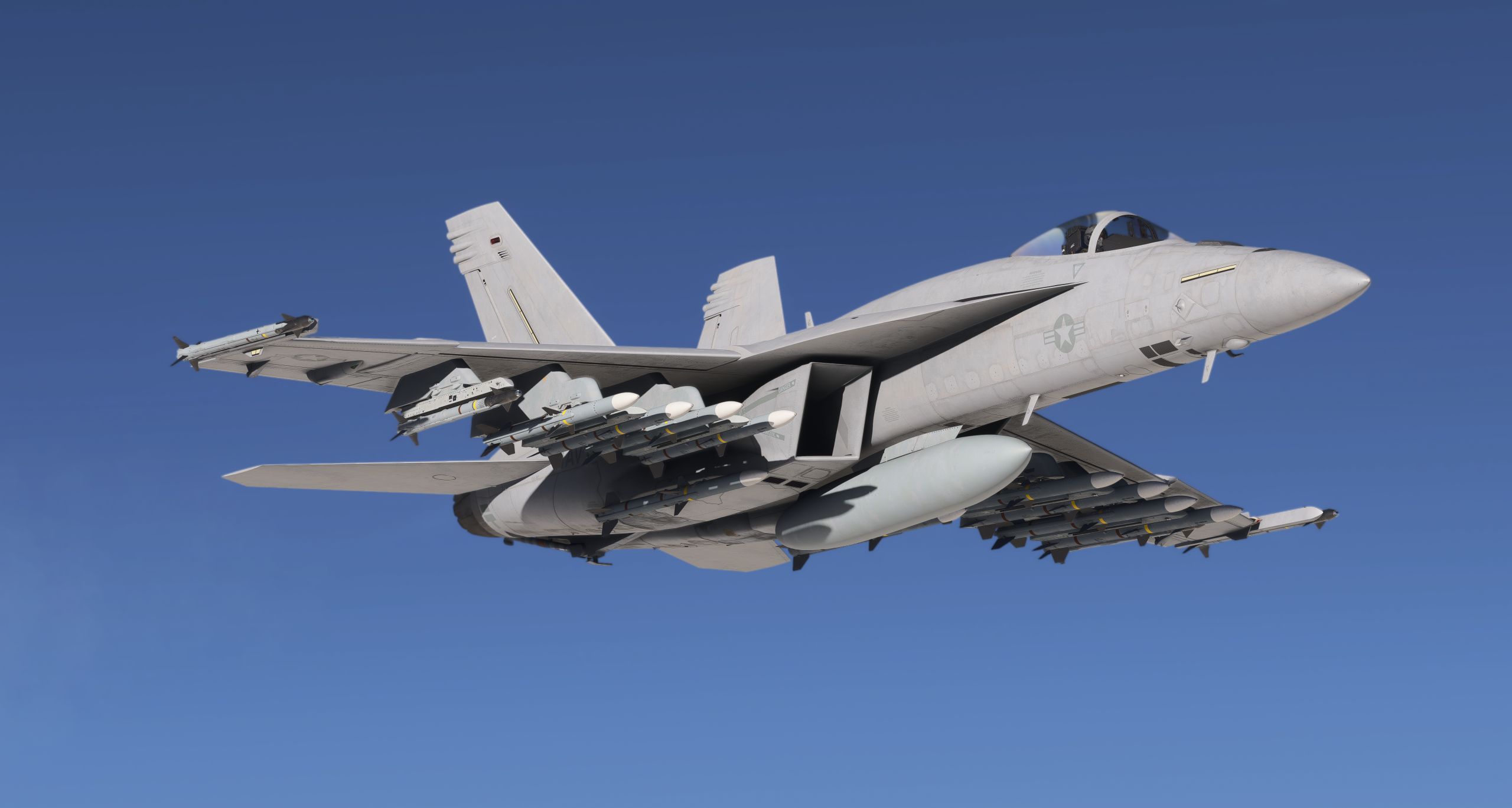 Microsoft Flight Simulator 2024 FA-18 Payloads