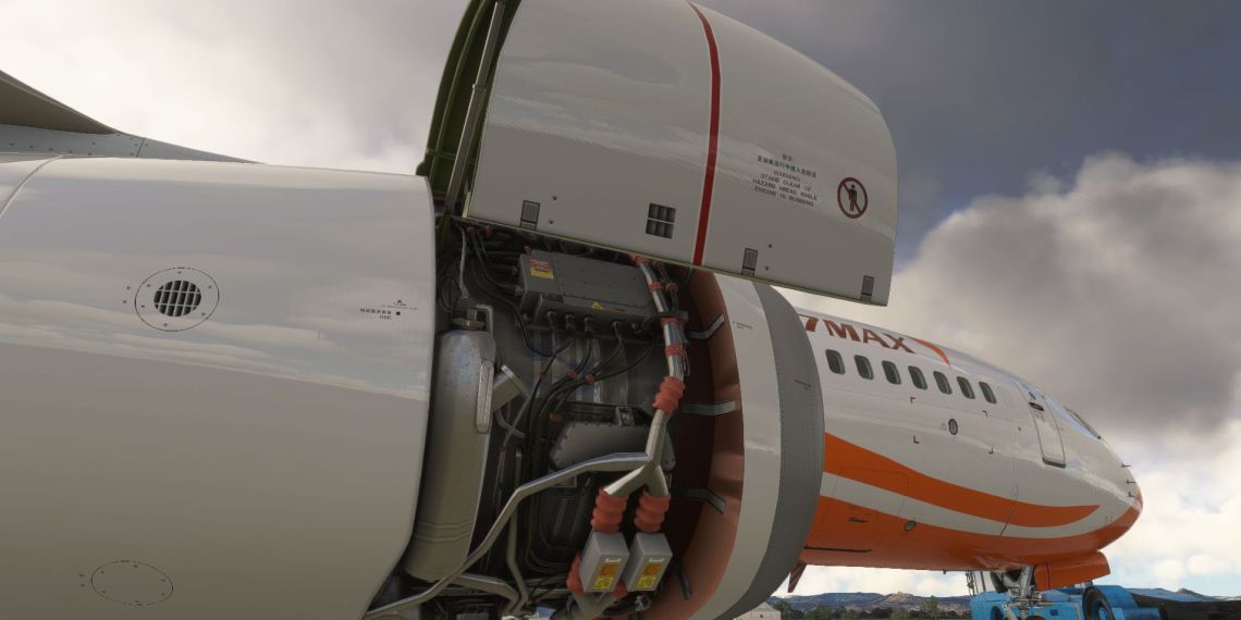 Microsoft Flight Simulator 737 max