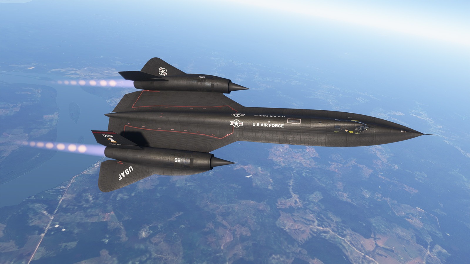 Microsoft Flight Simulator 2024 SR-71 Blackbird