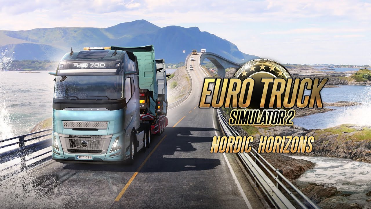 Euro Truck simulator 2 Nordic Horizons Key Art
