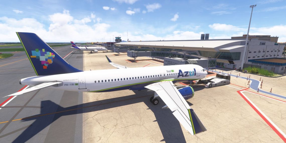 Microsoft Flight Simulartor Cuiabá Airport