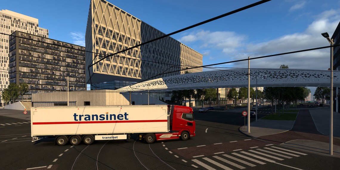 Euro Truck Simulator Benelux Rework Antwerp