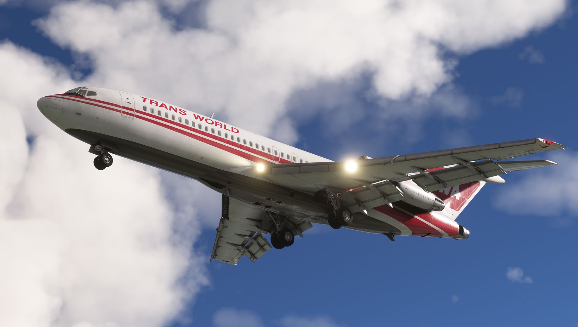 Microsoft Flight Simulator Boeing 727-100