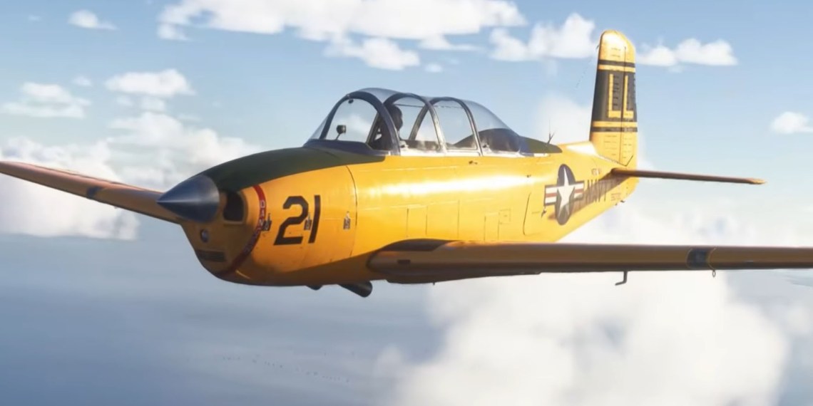 Microsoft Flight Simulator Carenado T34B