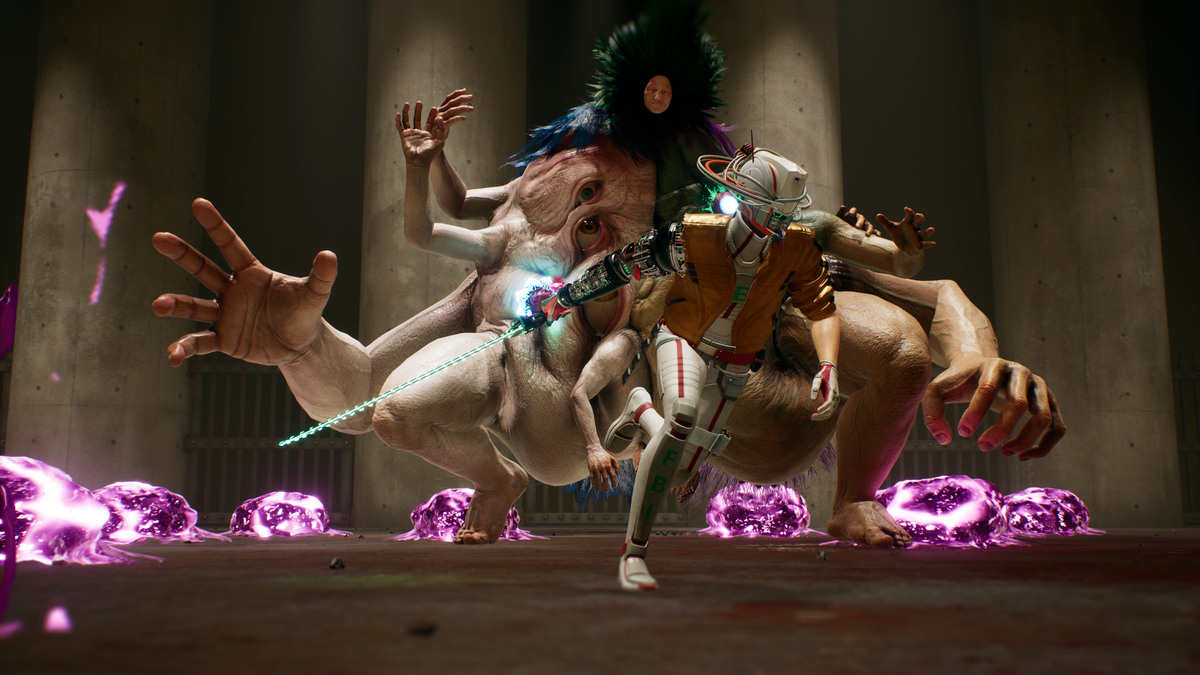 Romeo is a Dead Man Teases Its Ultra-Violent, Absurd FBI Space-Cop Story