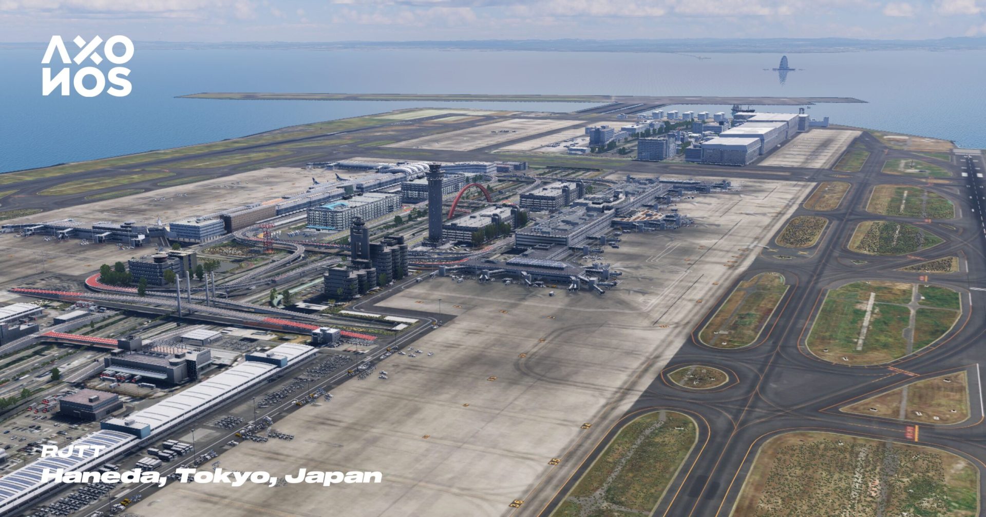 X-Plane Tokyo Haneda