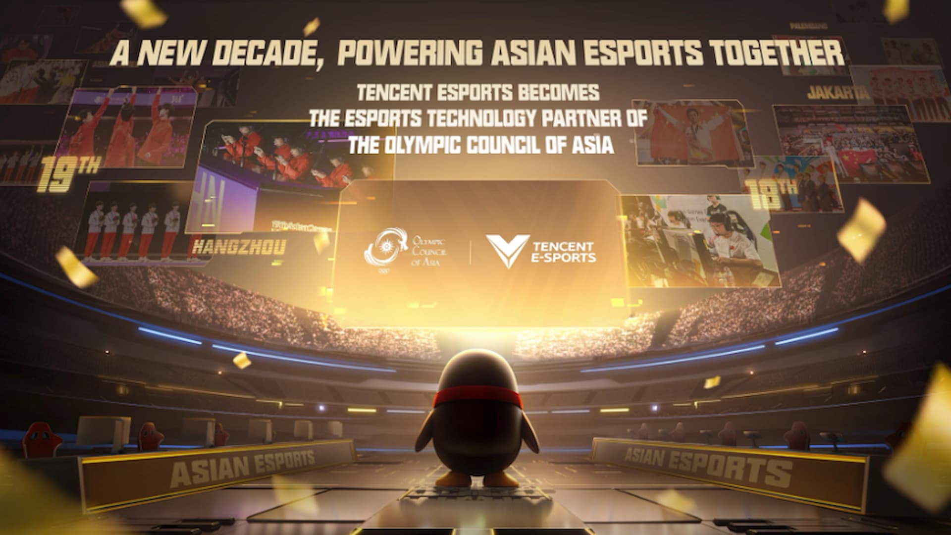 Tencent Esports and Olympic Council of Asia partnership