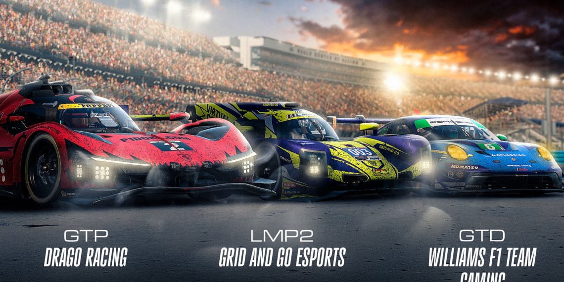 iRacing Daytona 24h winners