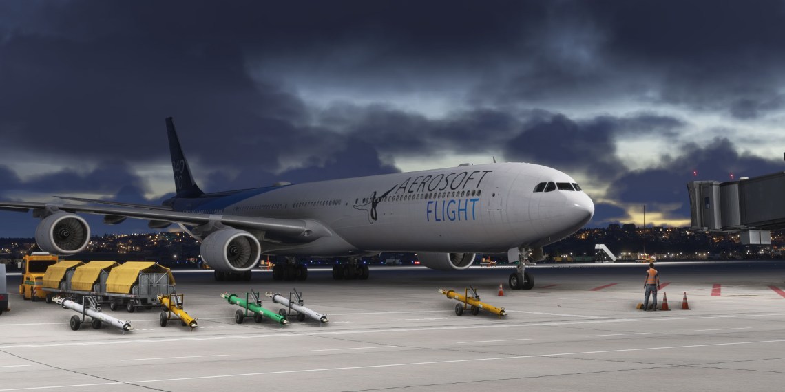 Microsoft Flight Simulator Airbus A340