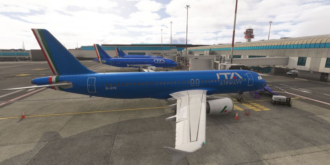 Rome Fiumicino for Microsoft Flight Simulator 2024
