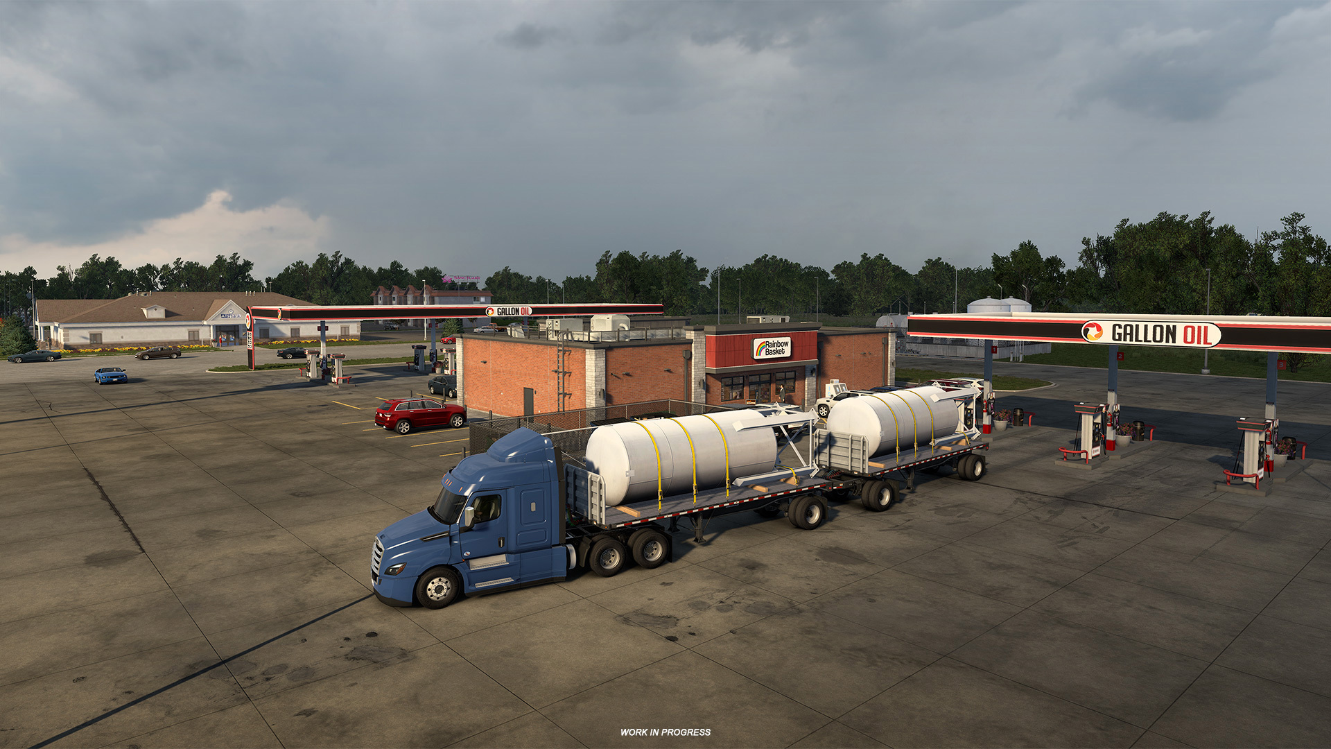 American Truck Simulator South Dakota Truck Stops