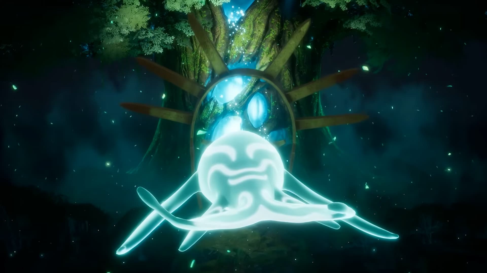 Palworld Colossal Whale and World Tree