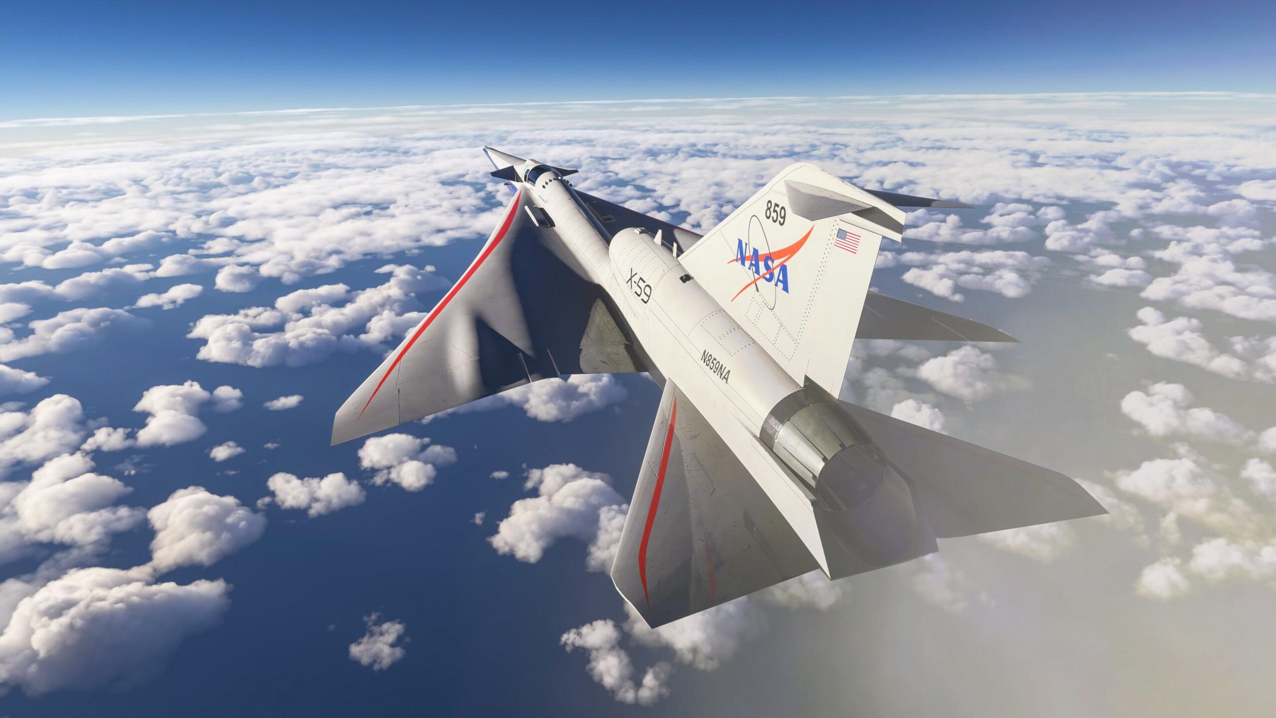 Microsoft Flight Simulator NASA X-59A QueSST
