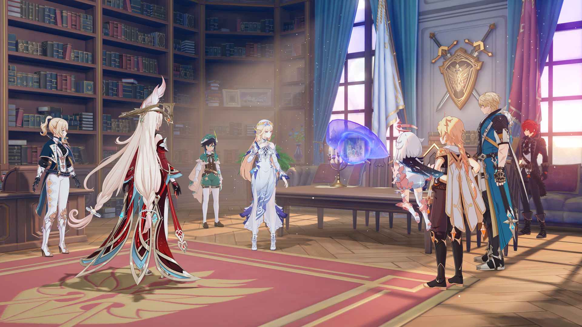 Genshin Impact Version Luna 5 Hexenzirkel and Monstadt