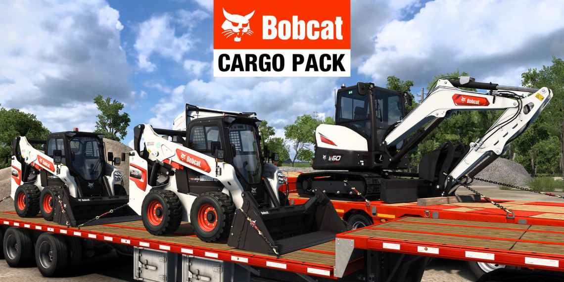 Bobcat Cargo Pack DLC American Truck Simulator and Euro Truck Simulator 2 key art