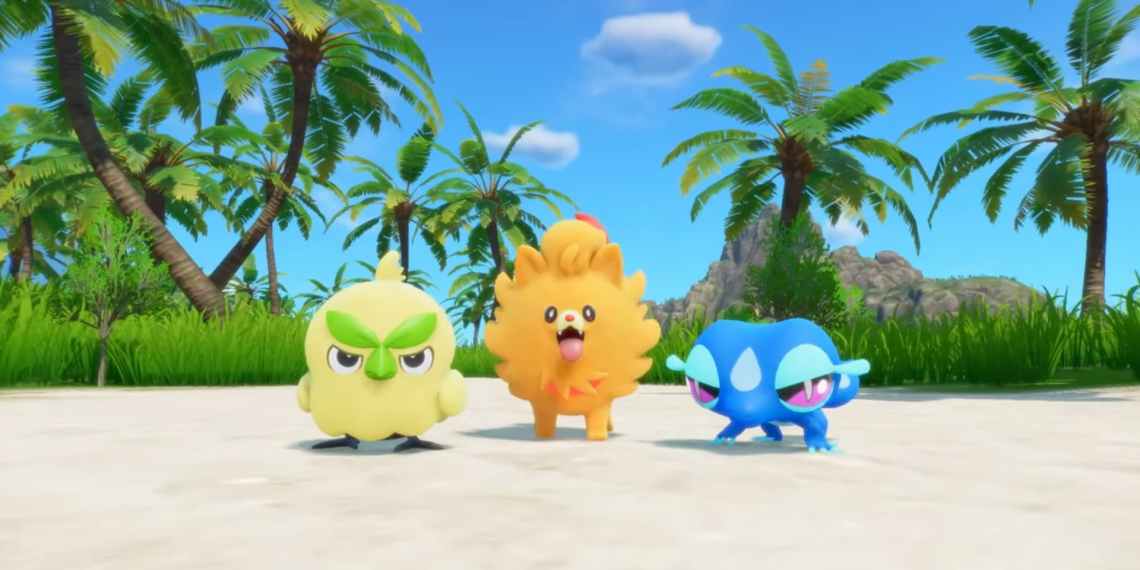 Pokemon Winds and Waves starters