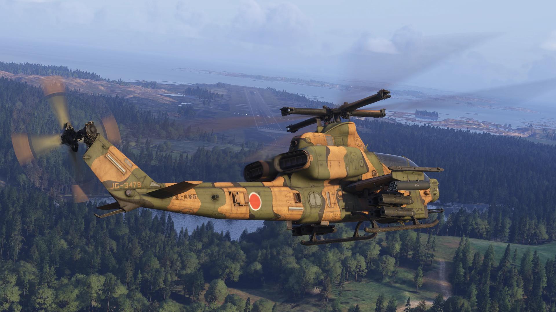 A flight Simulation scene: Microsoft Flight Simulator 2024 Striker