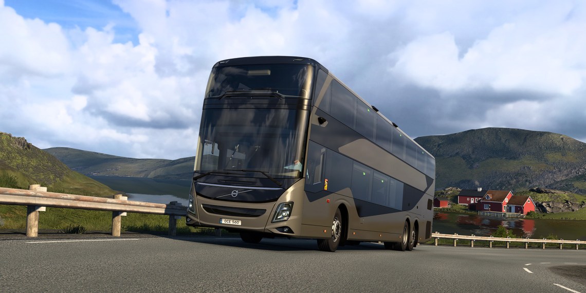 Euro Truck Simulator 2 Coaches DLC Volvo 9700 Double Decker