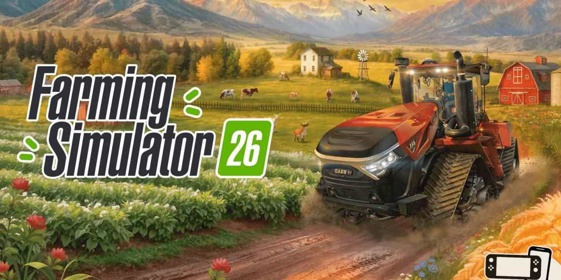 Farming SImulator 26 key art