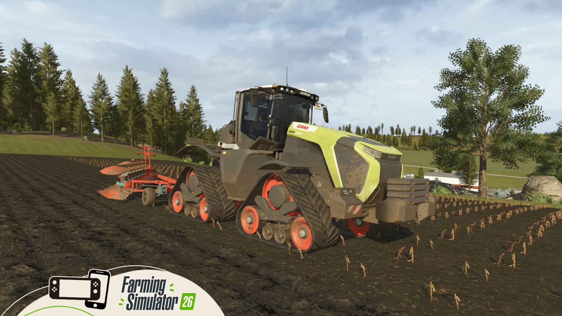 Farming SImulator 26 plowing