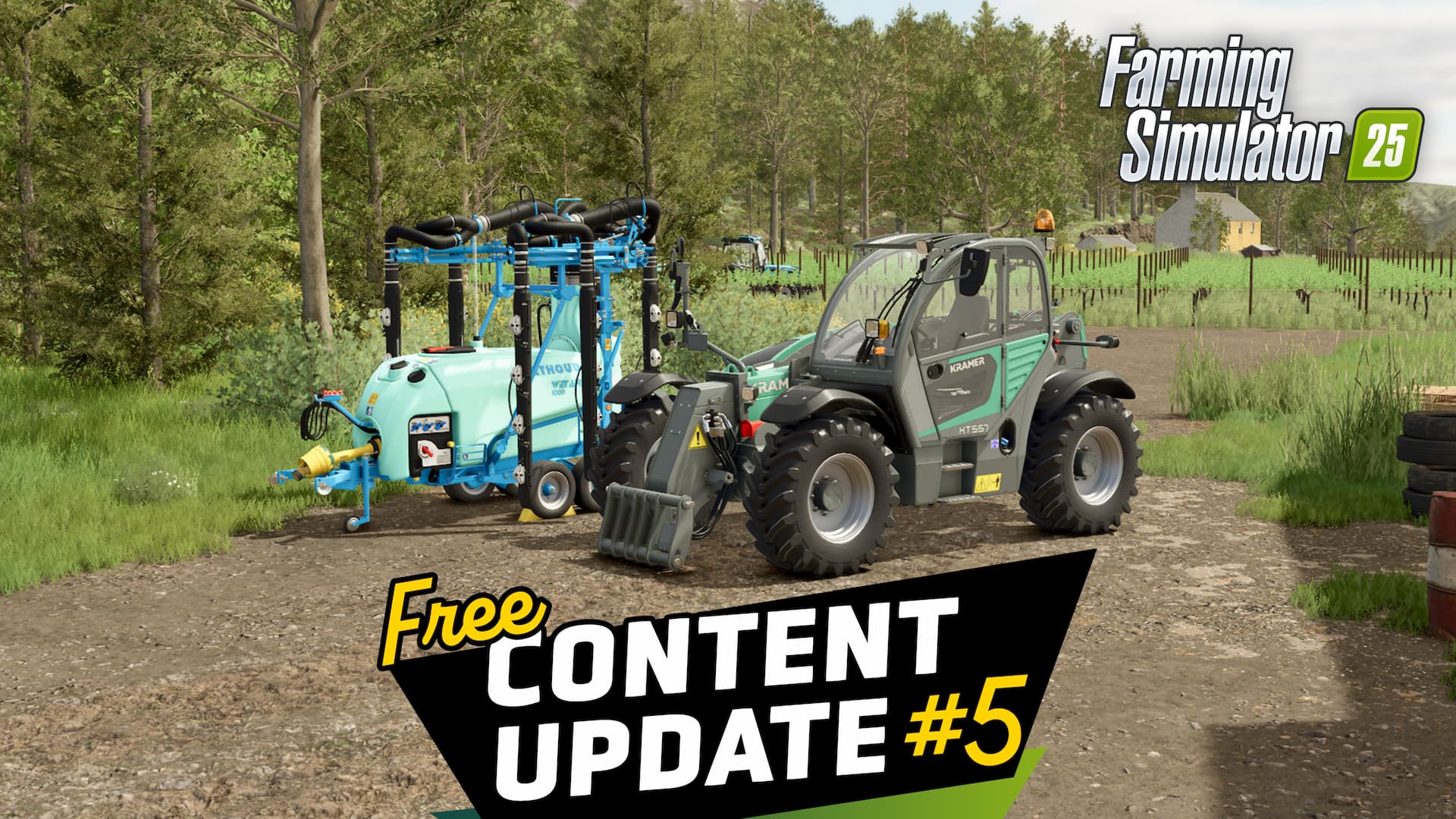 Farming Simulator 25 free content update 5