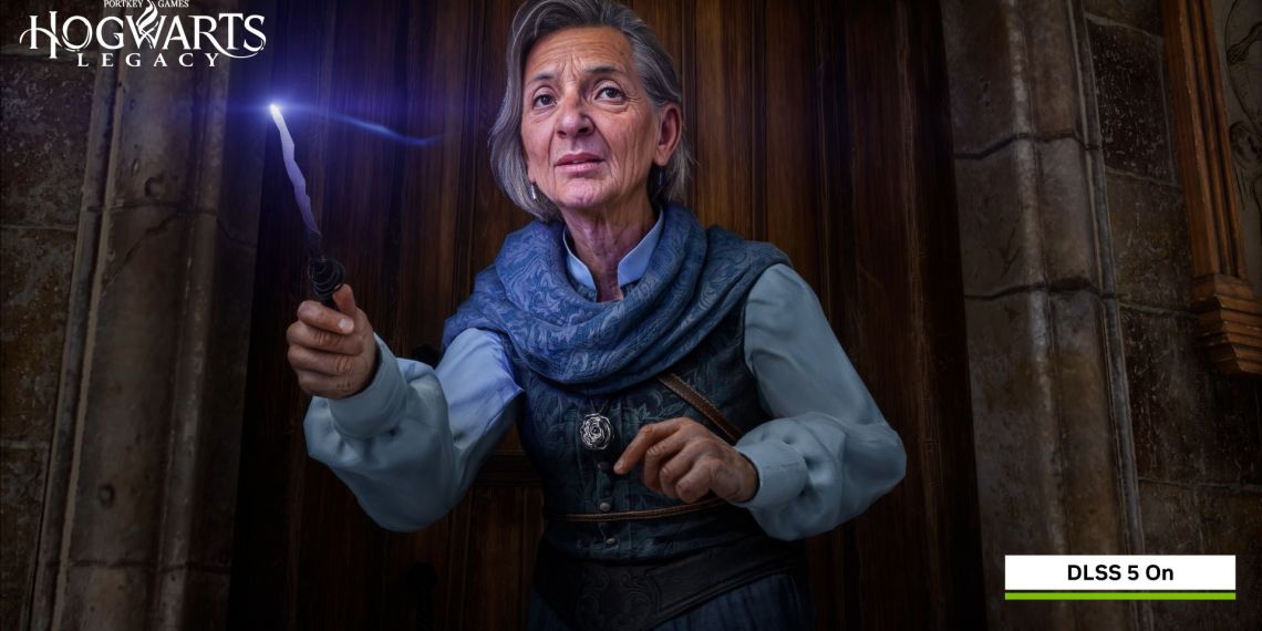 Nvidia DLSS 5 Hogwarts Legacy