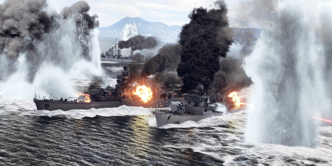 War Thunder Ninth Wave Update Teases New Water & Naval Battle Effects