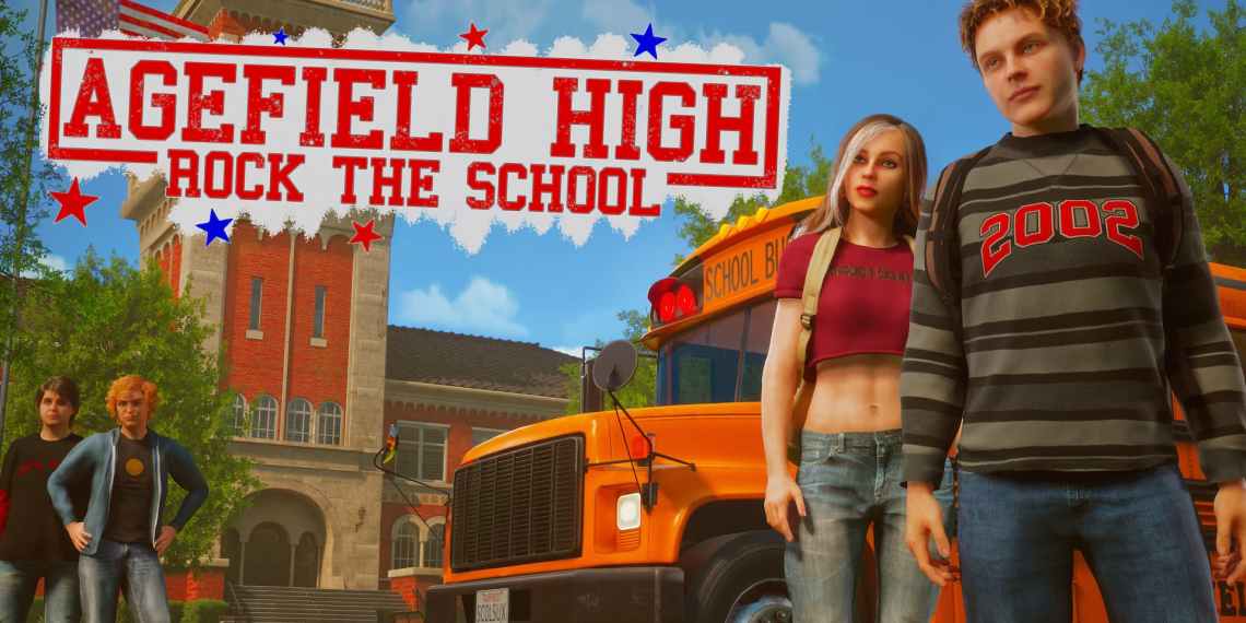 Agefield High Rock the School key art