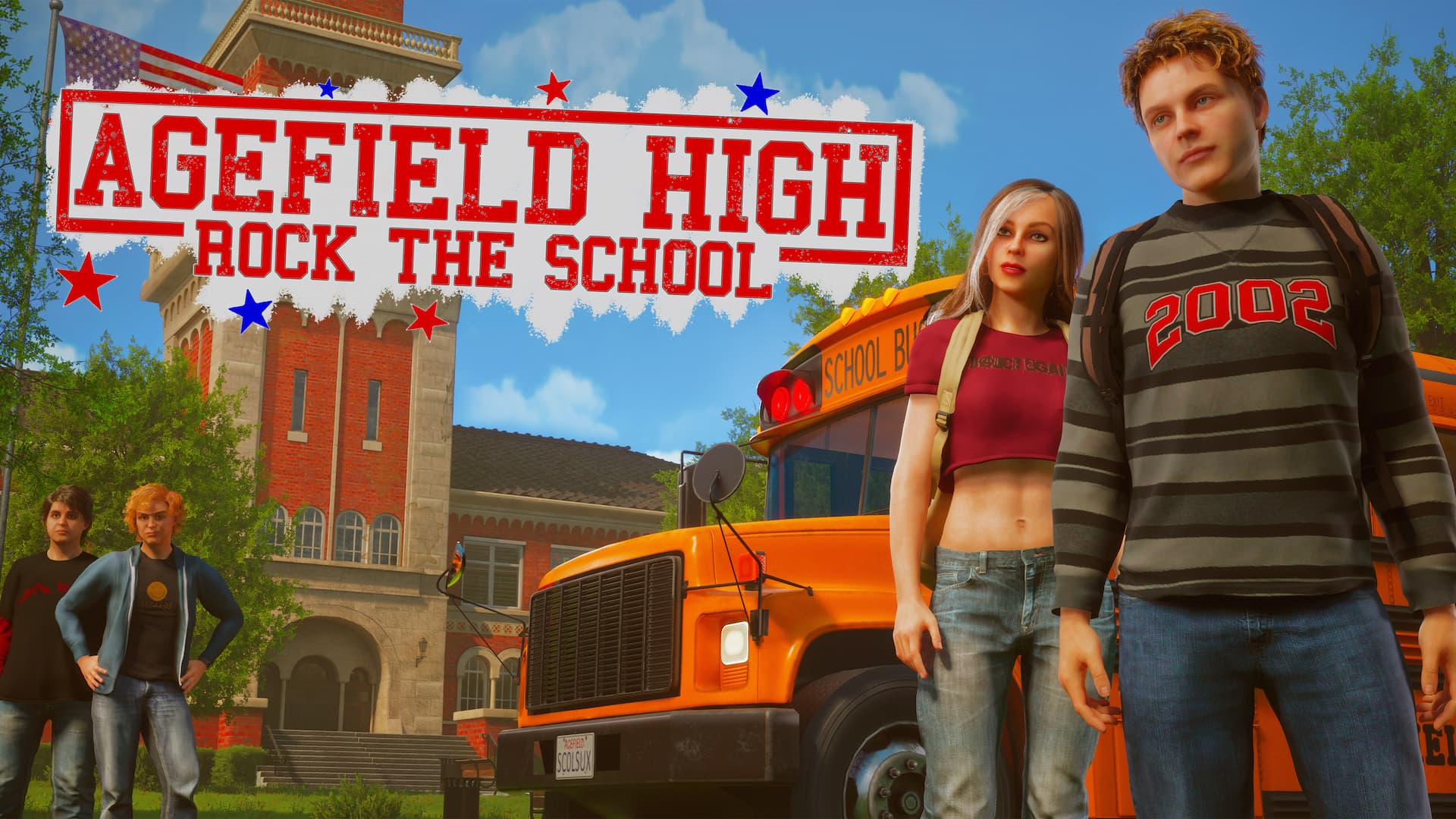 Agefield High Rock the School key art