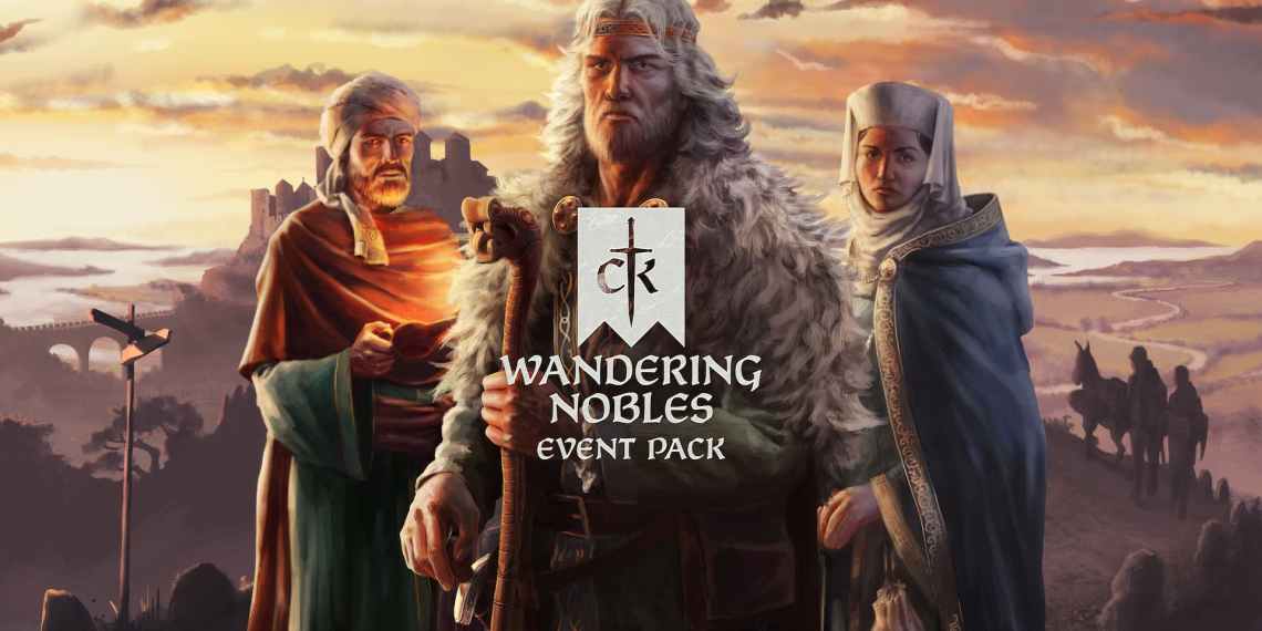 Crusader Kings 3 Wandering Nobles event pack key art