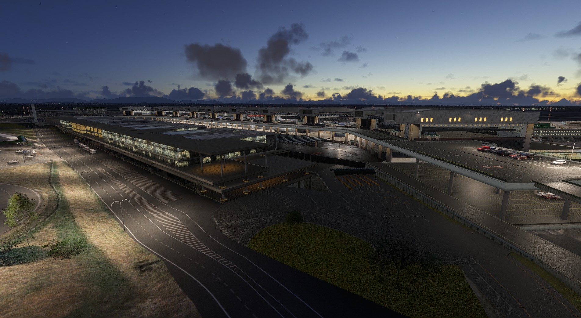 Milan Malpensa Airport simulation update