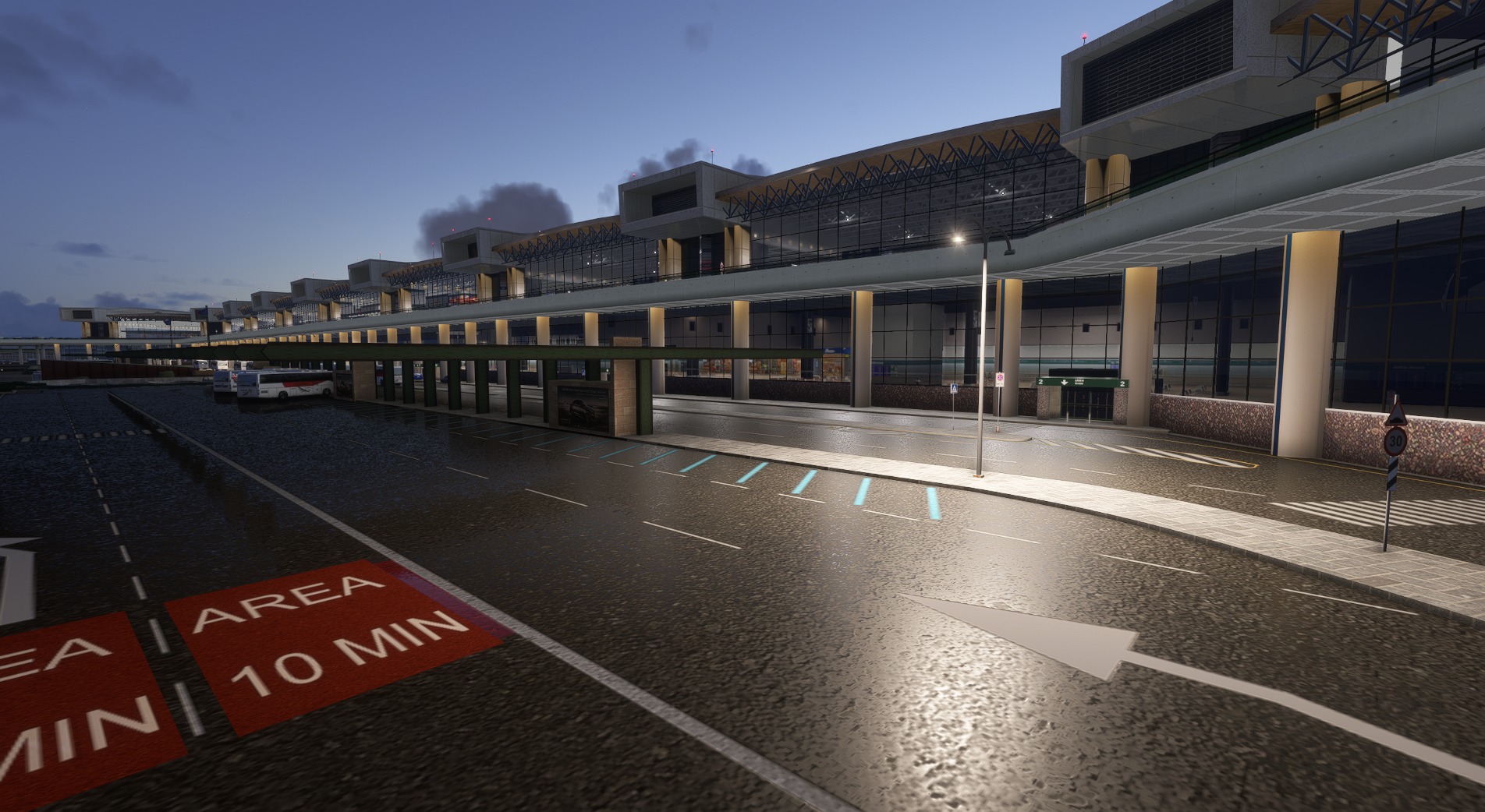 Milan Malpensa Airport simulation update