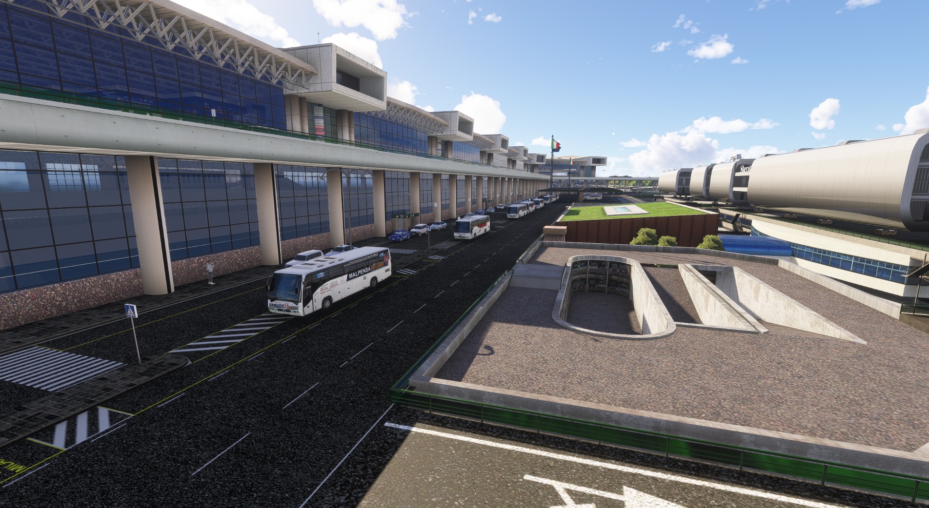 Milan Malpensa Airport simulation update
