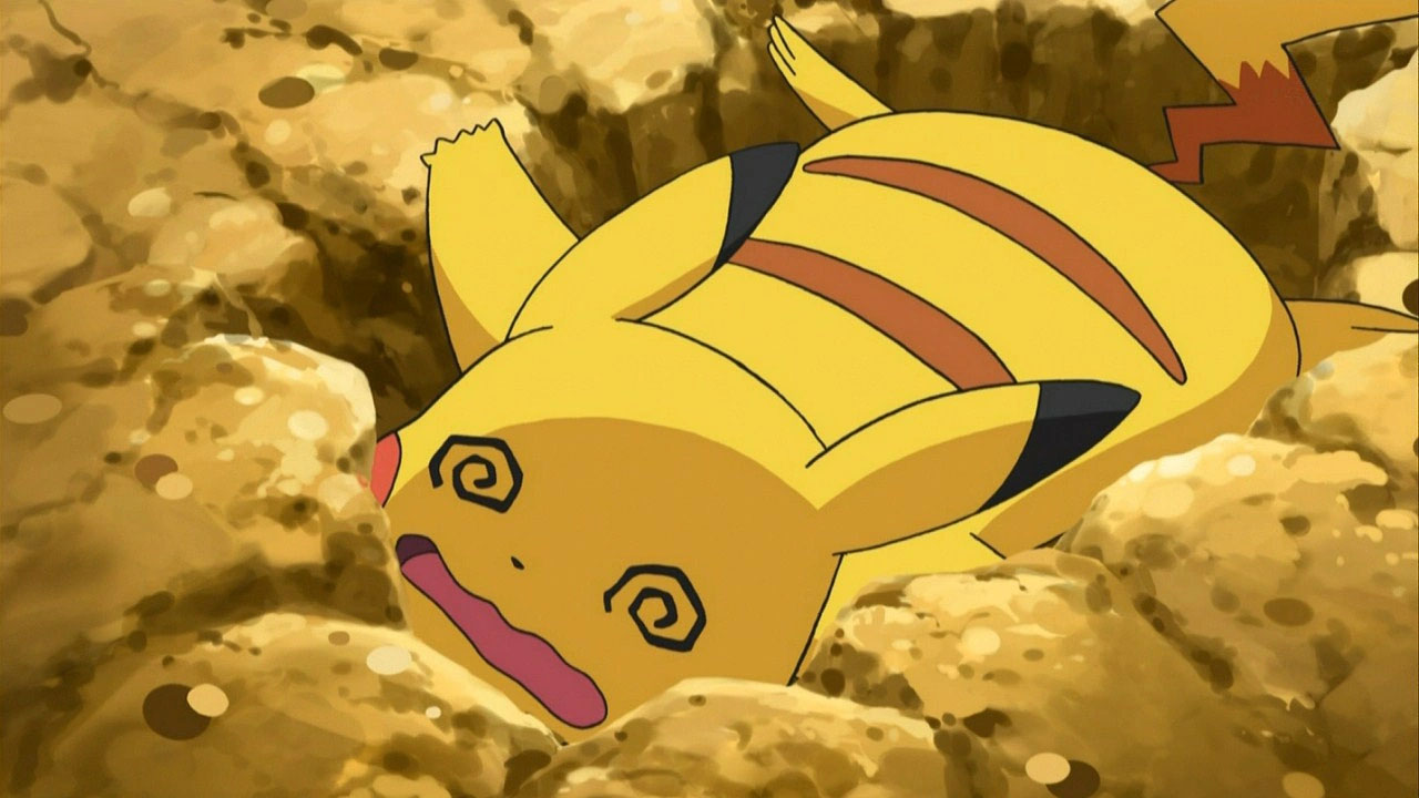Pokémon Fainted Pikachu