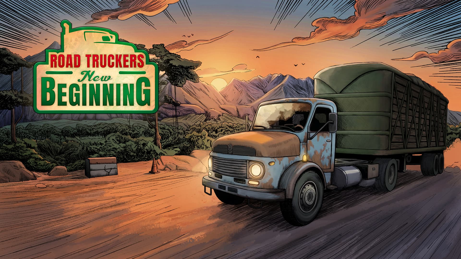 Road Truckers New Beginning key art