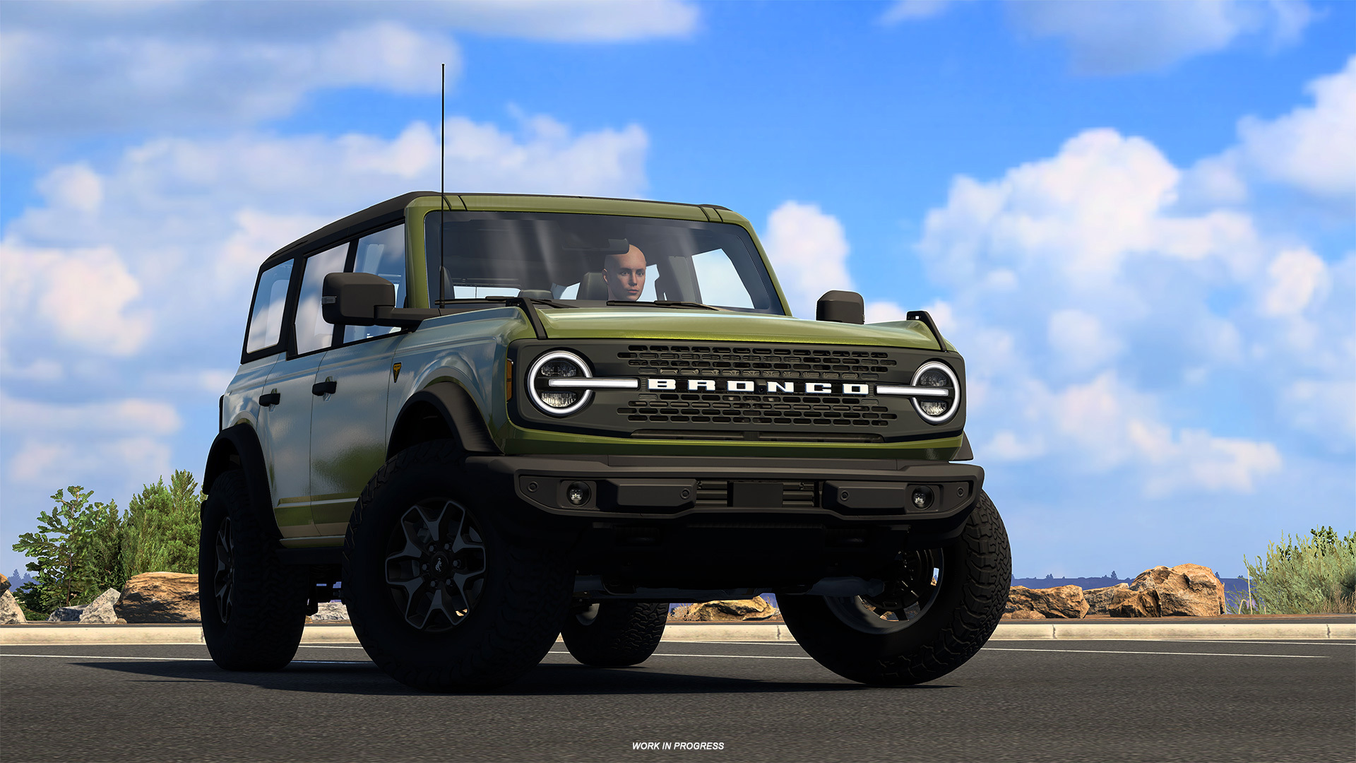 American Truck Simulator Ford Bronco Badlands