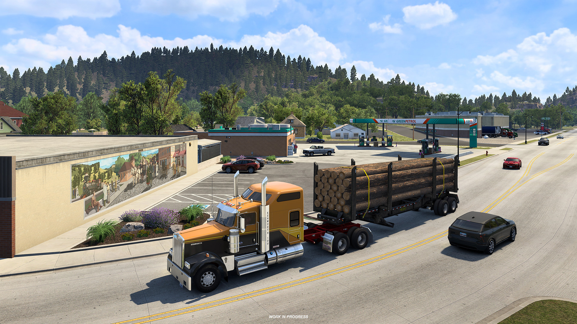 American Truck Simulator South Dakota Hot Springs