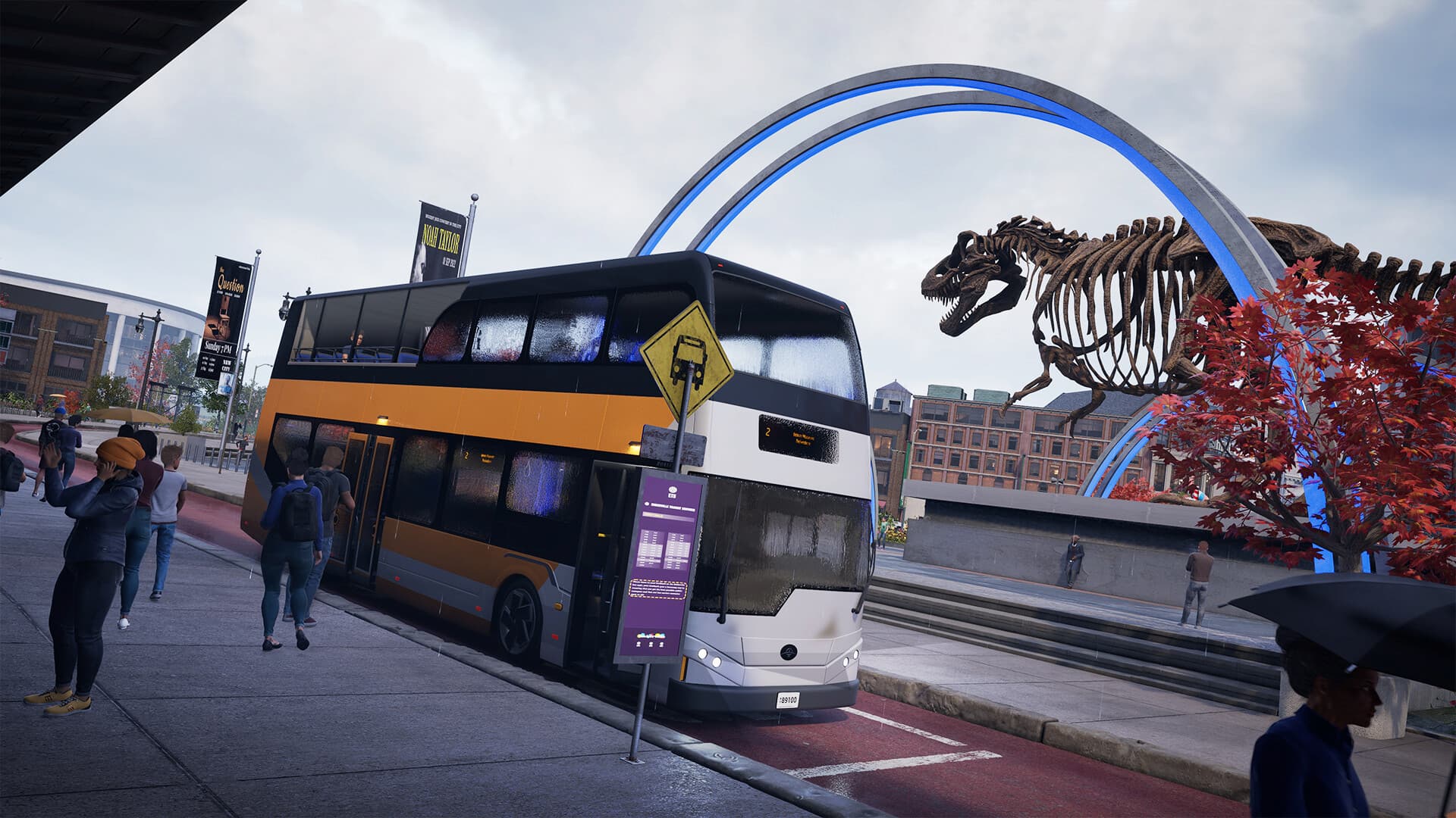 Bus Bound dino