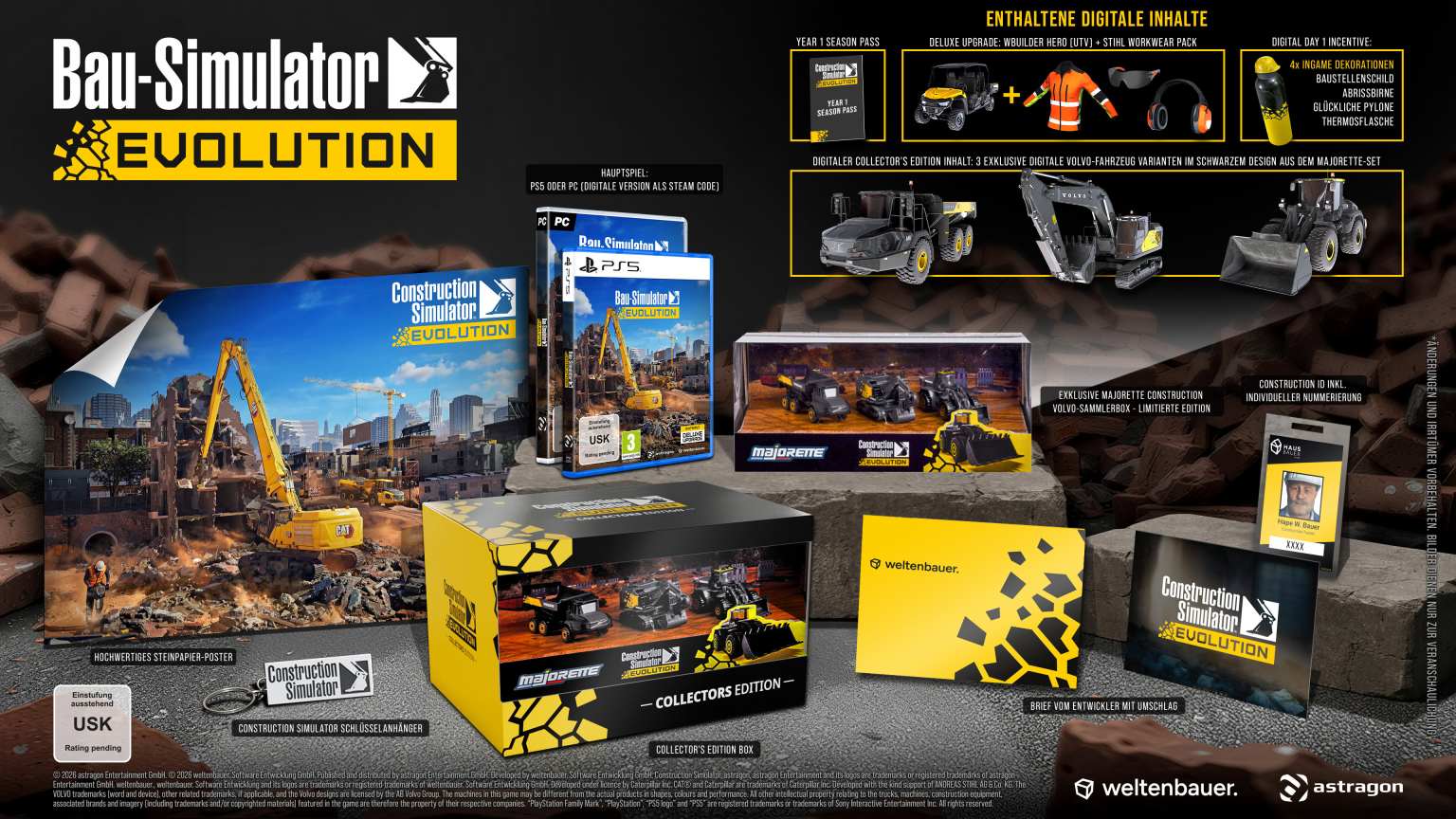 Construction Simulator: Evolution Showcases Its Collector's Edition ...
